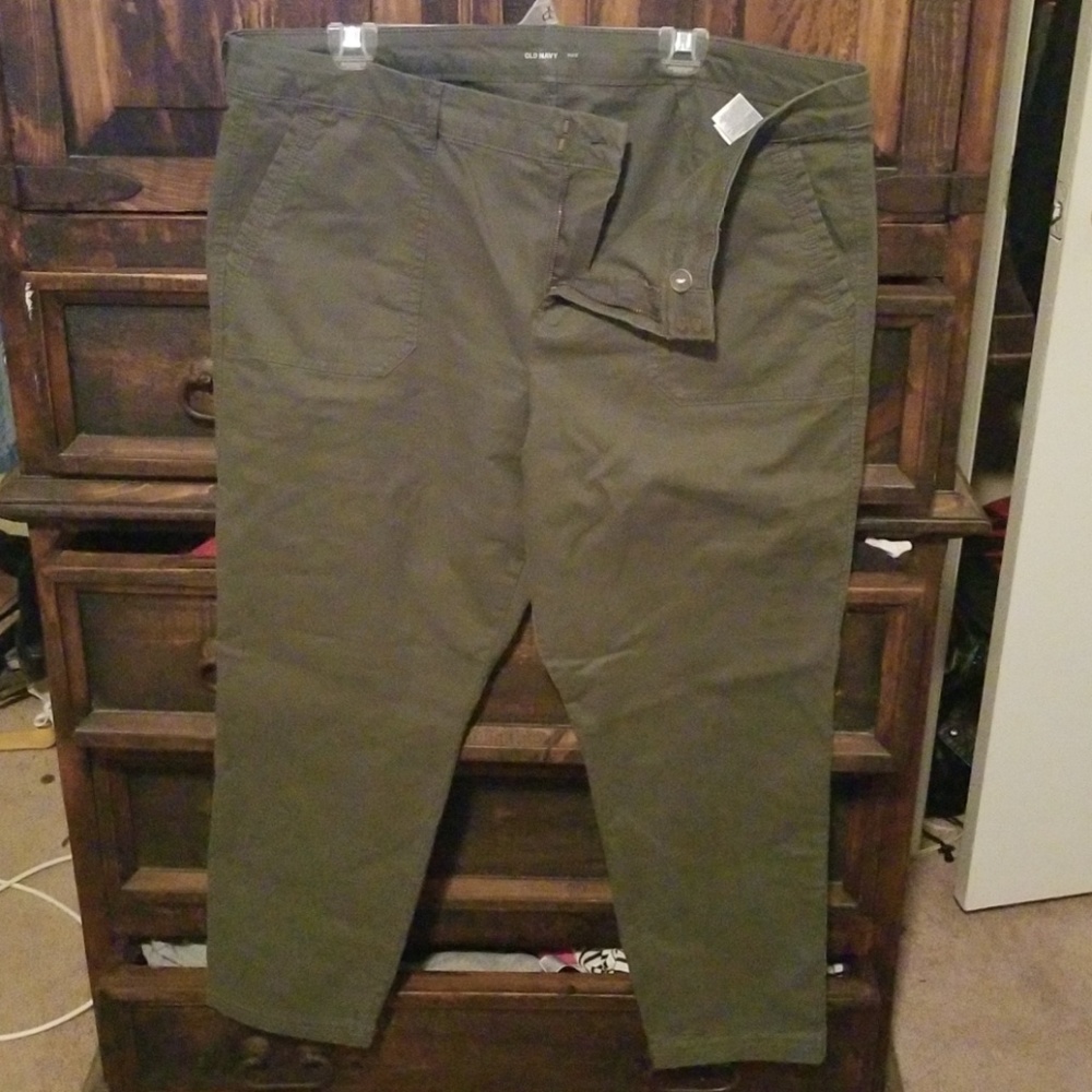 Mid-rise Utility Chinos